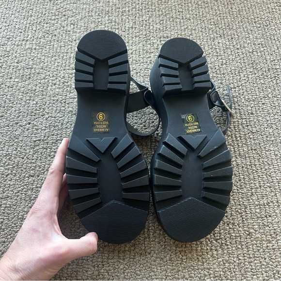 Black Women's Sandals - Picture 3 of 5